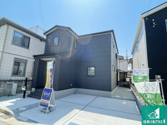 加古川市東神吉町神吉　第9期　新築一戸建ての外観|お客様に長く安心して住んでいだだける事にこだわった家づくり！住んでからのアフターサービスにもしっかりと取り組んでいます！