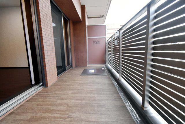 プレジオさくら夙川のバルコニー