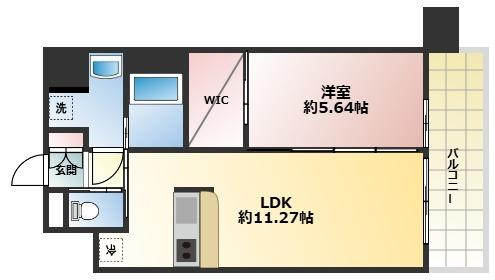 プレジオさくら夙川の間取り