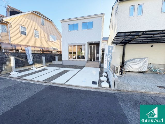 京都市西京区大原野上里紅葉町　第1期　新築一戸建ての外観|安心の10年保証！外観を美しく保ち、雨水で汚れを落とします！気になることがありましたら、お気軽にお問い合わせください！