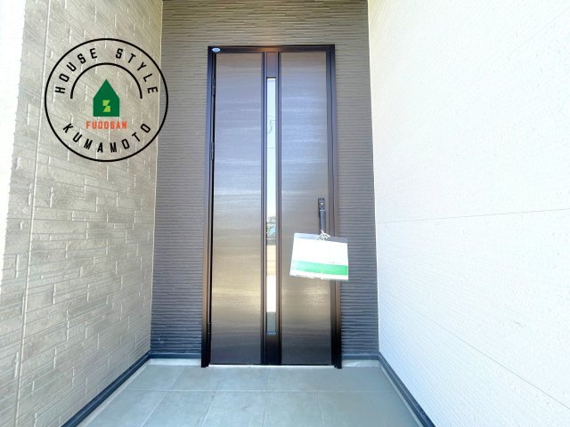 熊本市東区若葉6丁目第2-4棟（1号棟）　の外観：施工例|おでかけの時も帰った時も、「我が家」を最初に感じでもらえる素敵な空間に。