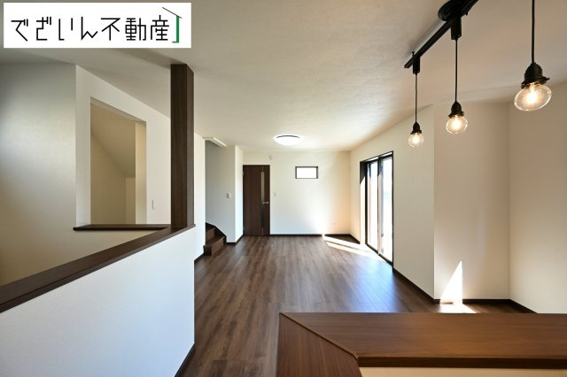 【居間・リビング】 | 本庄市小島　新築住宅ー＊Design HOUSE＊ | ≪D号棟≫
現地(2025年7月撮影)