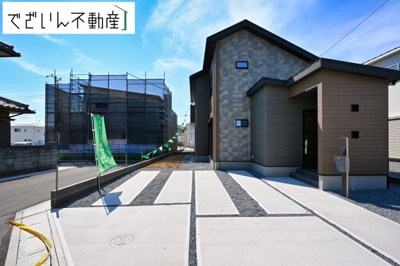 【外観】 | 本庄市小島　戸建住宅ー＊Design HOUSE＊ | ≪D号棟≫
現地(2025年7月撮影)