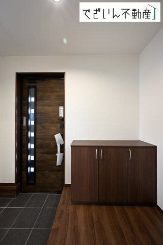 【玄関】 | 本庄市小島　新築住宅ー＊Design HOUSE＊ | ≪D号棟≫
現地(2025年7月撮影)