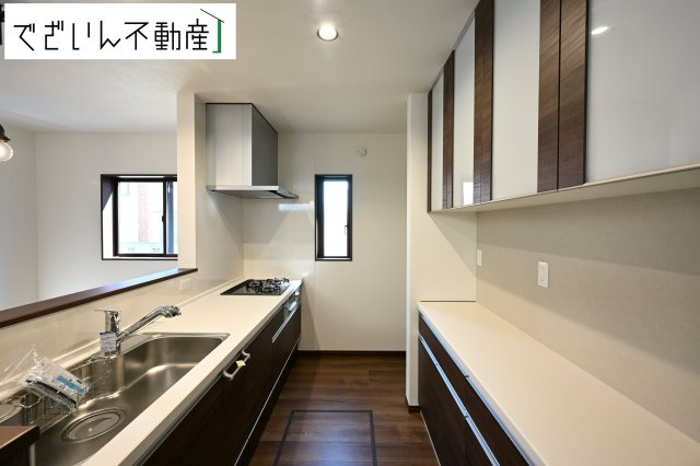 【キッチン】 | 本庄市小島　新築住宅ー＊Design HOUSE＊ | ≪D号棟≫
現地(2025年7月撮影)