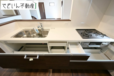 【キッチン】 | 本庄市小島　戸建住宅ー＊Design HOUSE＊ | ≪D号棟≫
現地(2025年7月撮影)