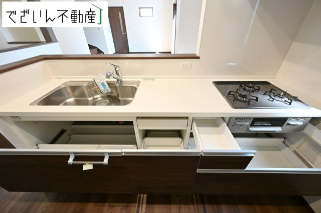 【キッチン】 | 本庄市小島　戸建住宅ー＊Design HOUSE＊ | ≪D号棟≫
現地(2025年7月撮影)