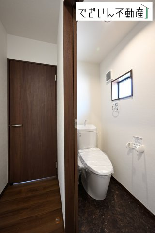 【トイレ】 | 本庄市小島　新築住宅ー＊Design HOUSE＊ | ≪D号棟≫
現地(2025年7月撮影)