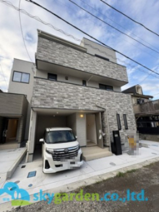 鎌倉市腰越4丁目4期　新築戸建　全3棟2号棟の外観