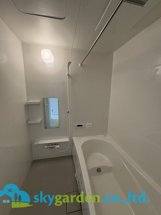 鎌倉市腰越4丁目4期　新築戸建　全3棟2号棟の浴室