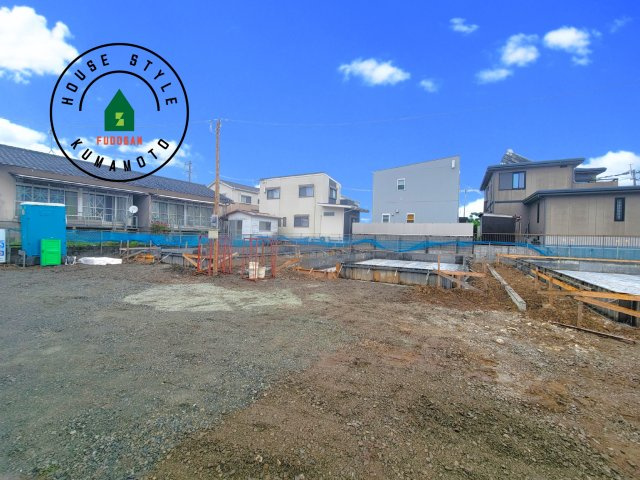 熊本市東区若葉6丁目第2-4棟（2号棟）　の外観|デザイン性のある外観です。