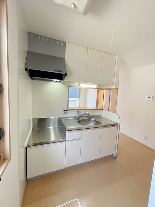 クレールふたがみIIのキッチン