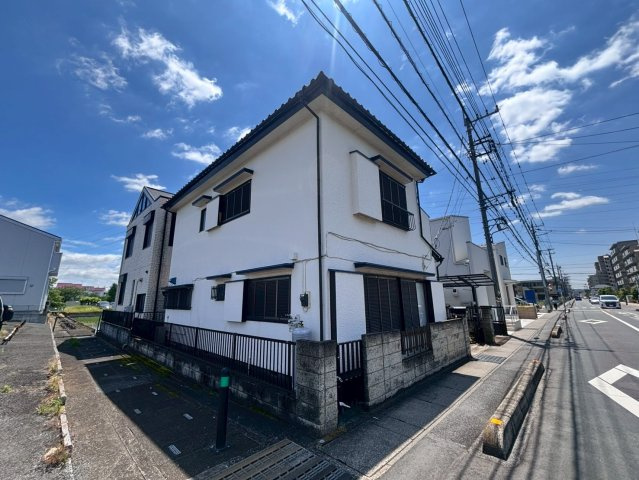 草加市中根2丁目土地の外観