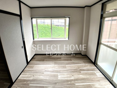 【寝室】 | フェイスきたの | 開放的な寝室です