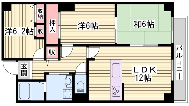 ワインウェルの間取り