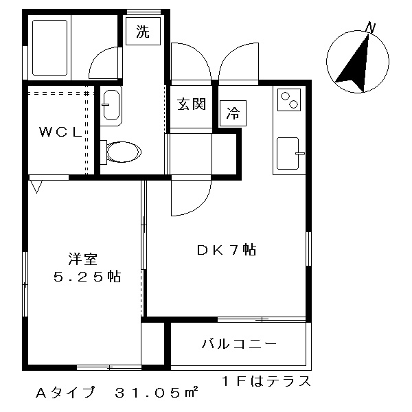 ファミールさかえの間取り