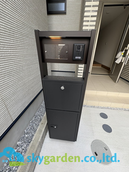 鎌倉市腰越4丁目4期　新築戸建　全3棟3号棟のセキュリティ|留守でも安心、宅配ボックス