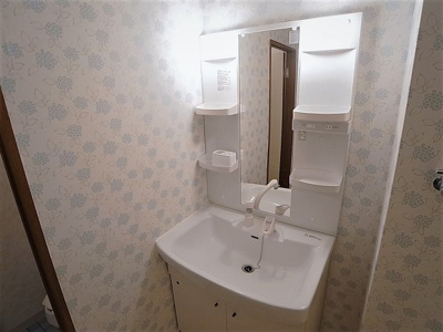 【洗面所】 | グランディアミアモーレ鈴蘭台 | シャンプードレッサー完備