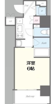 【間取り】 | セイワパレス玉造駅上