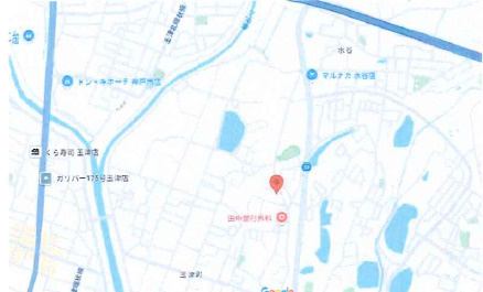 玉津町高津橋貸家の地図