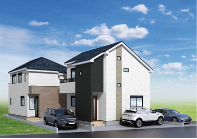 【外観】 | 南希望が丘新築戸建全３棟　全面道路約7m　希望が丘9分