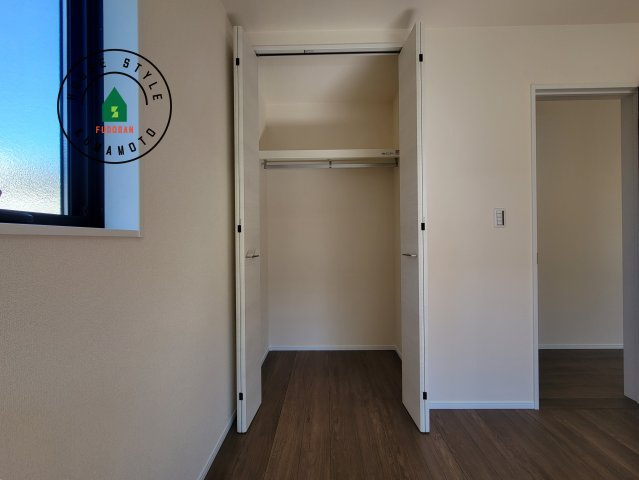 熊本市南区並建町第2-2棟（2号棟）の収納|収納には困りません。