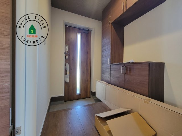 熊本市南区並建町第2-2棟（2号棟）の防犯設備|二重ロックでしっかり防犯対策ができます。