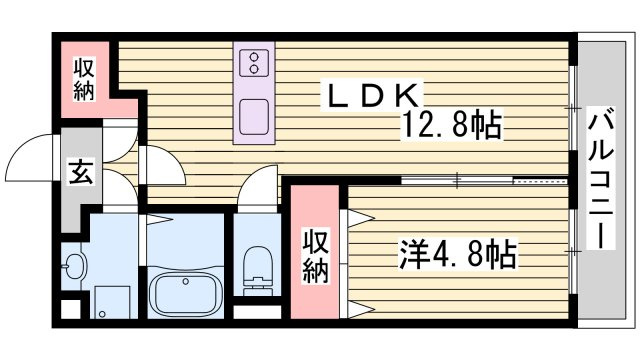 ラフィネコートの間取り
