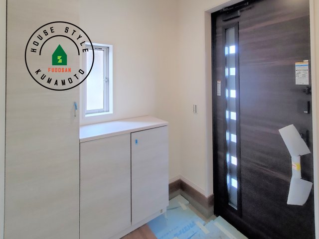 熊本市西区城山半田2丁目第2-6棟（4号棟）の内観：施工例|二重ロックでしっかり防犯対策ができます。