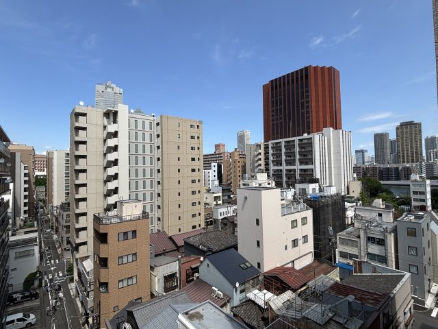 スカール築地の展望