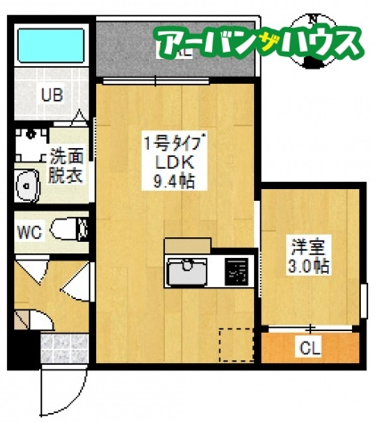 REGALEST 島田本町の間取り