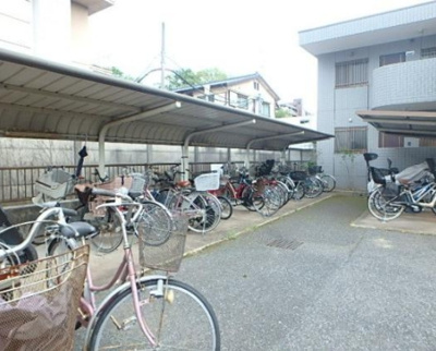 【その他共用部分】 | パークヒルズ上井草 | 駐輪場。