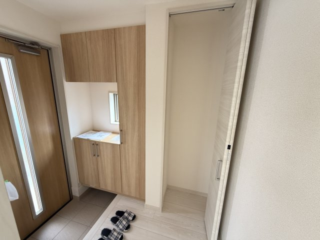 大美野5期1号棟の玄関