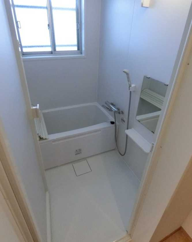 パークマンション　角部屋　追い焚き　駐輪場の浴室