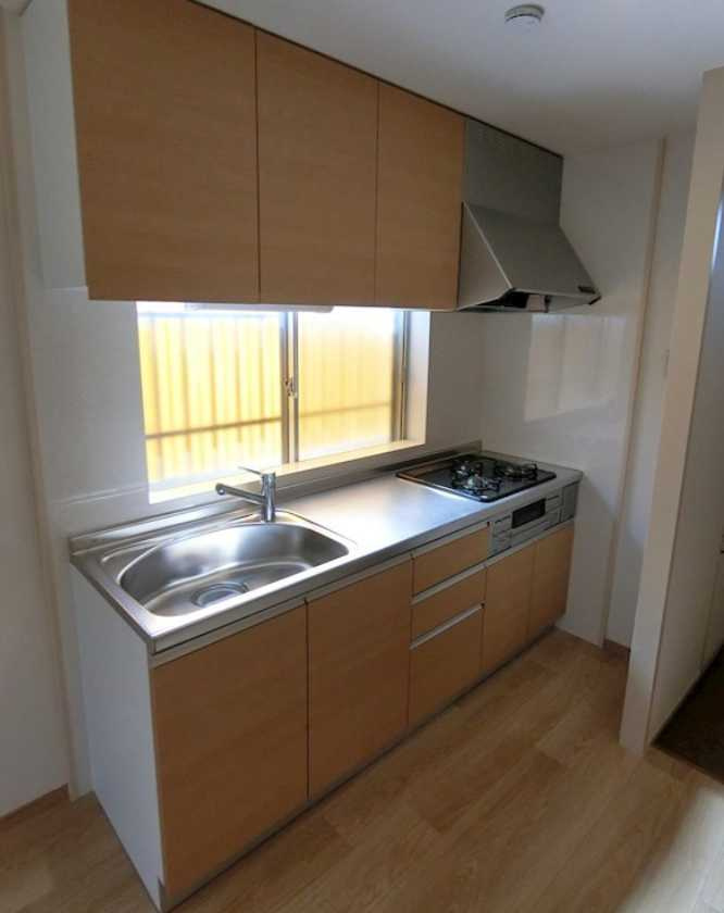 パークマンション　角部屋　追い焚き　駐輪場のキッチン