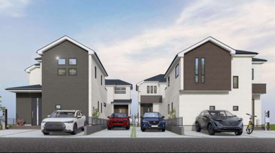 【外観パース】 | 宝塚市安倉南4丁目新築戸建