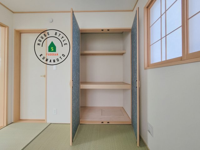 熊本市東区月出7丁目第1-5棟（A号棟）の収納|収納には困りません。