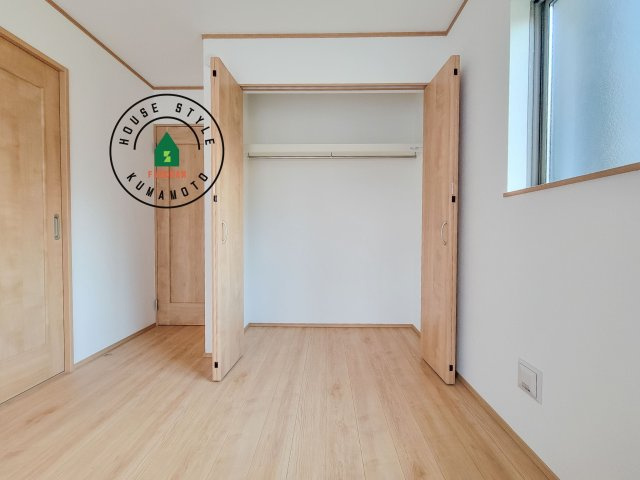 熊本市東区月出7丁目第1-5棟（B号棟）の収納|収納には困りません。