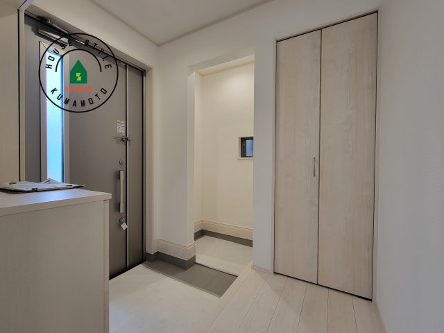 熊本市東区月出7丁目第1-5棟（C号棟）の内観：施工例|二重ロックでしっかり防犯対策ができます。