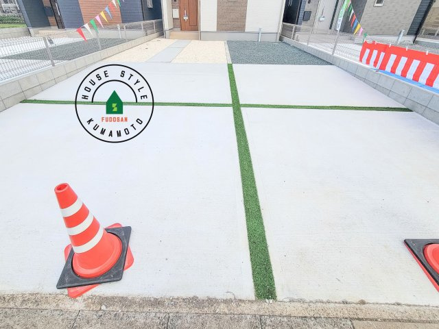 熊本市東区月出7丁目第1-5棟（D号棟）の駐車場|駐車場になります。