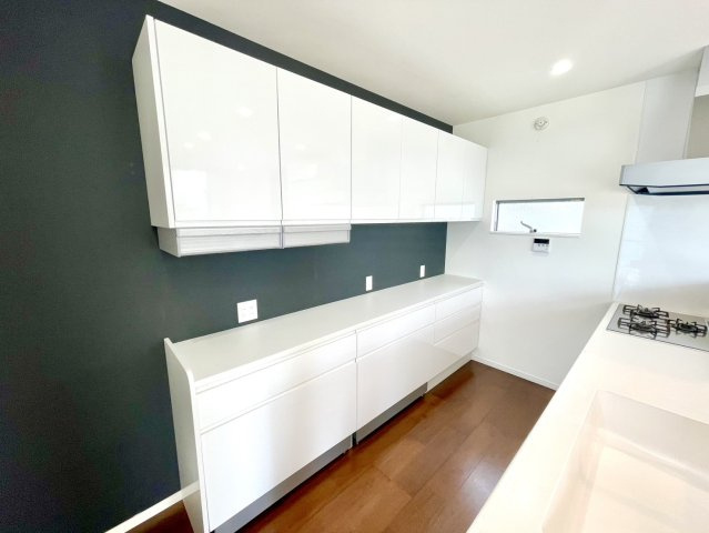 日進市浅田町上小深田戸建のキッチン|キッチン収納