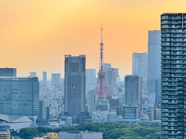 【その他共用部分】 | ★仲介手数料無料★晴海アイランドトリトンスクエアビュータワー（バルコニーから東京タワー・スカイツリーを望む）