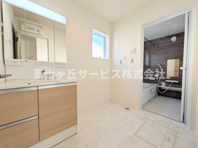 【脱衣所】 | 豊橋市牛川薬師町 58期 新築一戸建て 1号棟 | 脱衣所です