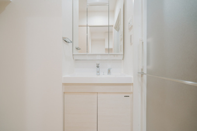 ★朝便利な独立洗面台