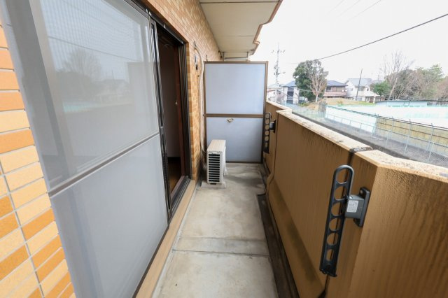 ラ・セゾン城北のバルコニー