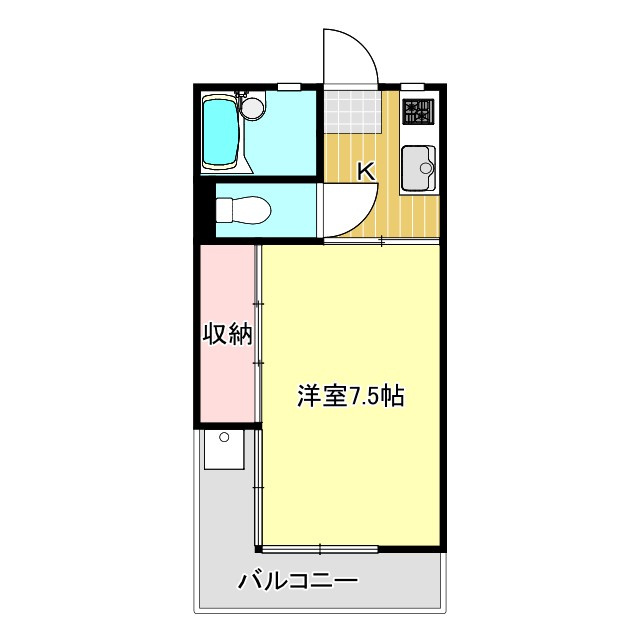 真装マンションの間取り