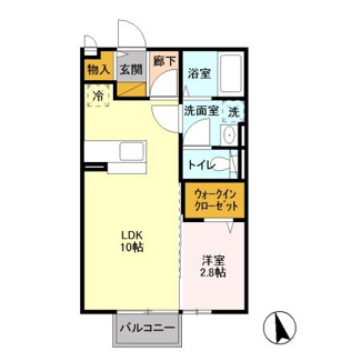 【間取り】 | サニープレイスA