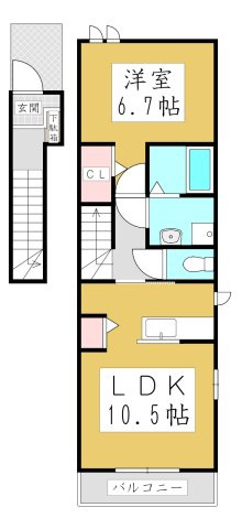 【間取り】 | プリムローズ