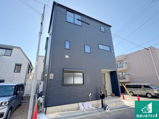 神戸市灘区神ノ木通　新築一戸建ての外観|安心の10年保証！外観を美しく保ち、雨水で汚れを落とします！気になることがありましたら、お気軽にお問い合わせください！