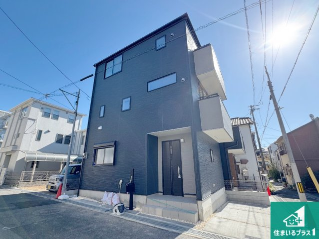 神戸市灘区神ノ木通　新築一戸建ての外観|お客様に長く安心して住んでいだだける事にこだわった家づくり！住んでからのアフターサービスにもしっかりと取り組んでいます！